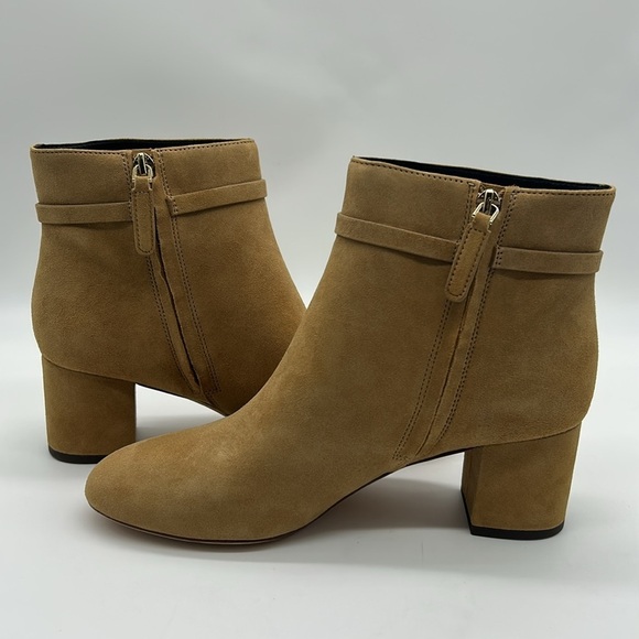 2120- kate spade Women's Tan Ankle Boots Size 8 B NWT - Picture 7 of 12